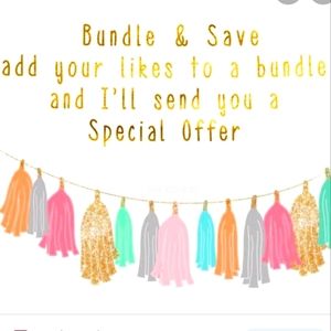 Please add all the items you want in a bundle!